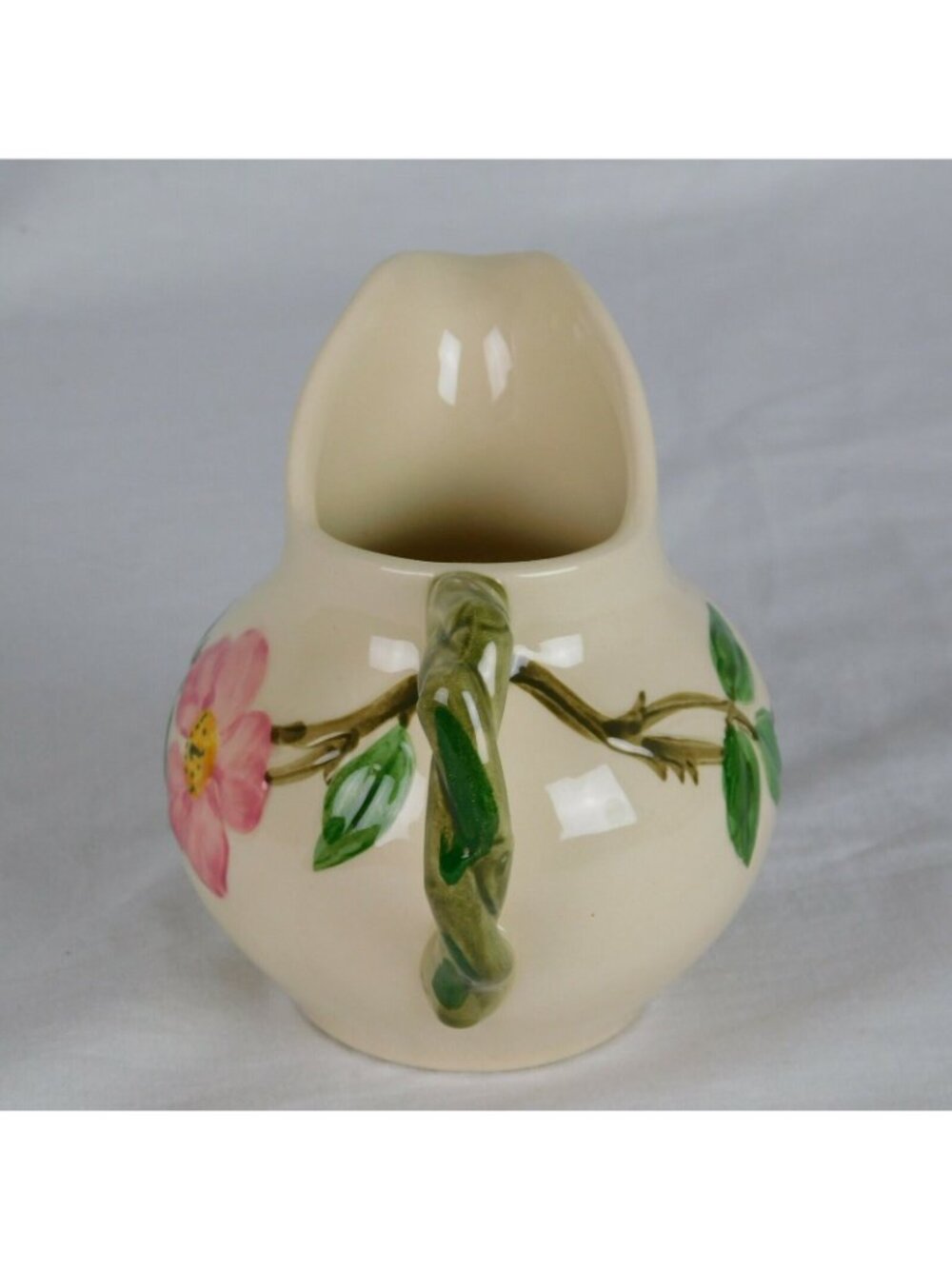 Franciscan Desert Rose Creamer 3.5" 6 oz. Made in California USA Gladding McBean - Picture 4 of 7